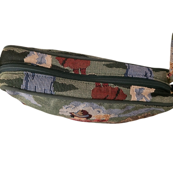 Vintage Embroidered Tapestry Golf Shoulder Bag - Picture 3 of 8